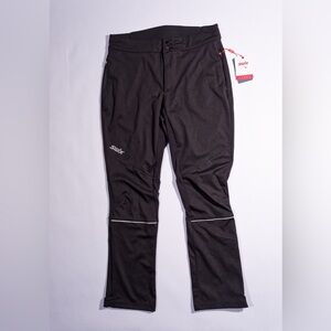 Swix Black Athletic fleece lined Pants